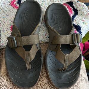 Keen Olive and Brown Sandals
